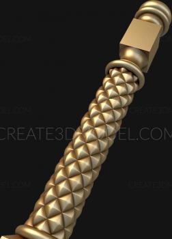 نموذج ثلاثي الأبعاد لآلة CNC الركائز 